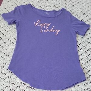 Old Navy Purple Crewneck Tee